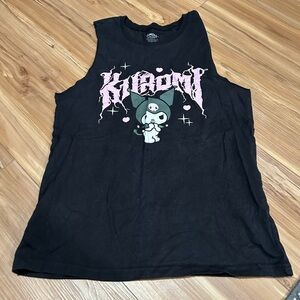 Kuromi Black Women Muscle Tank Top